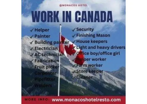 BREAKING: Jobs Available in Canada!