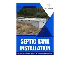 Professional Septic Tank Installation Services - Guru Plumbing