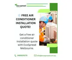Free Air Conditioner Installation Quote in Melbourne – EcoSpread Experts!