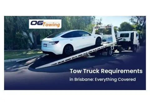 Cheap Tow Trucks Brisbane – From Just $96 | OG Towing Capalaba - 1/9
