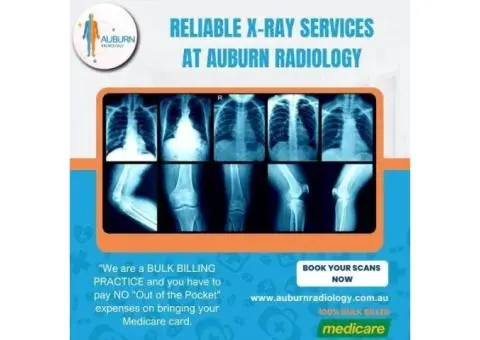 Reliable X-Ray Services, Right Here at Auburn Radiology! (02) 8315 8292