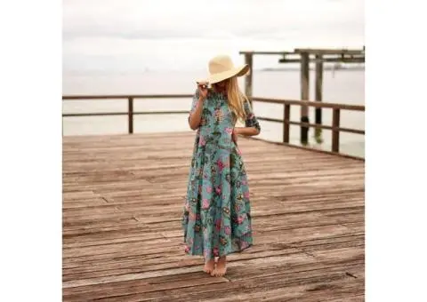 Comfortable & Chic Cotton Maxi Dress