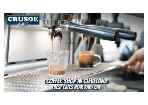 Coffee Shop in Cleveland | Crusoe Café Near Raby Bay