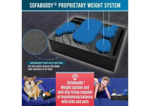 Convenient Couch Cup Holder, Couch Caddy, Sofa Cup Holder. the Perfect Couch A - 2/2