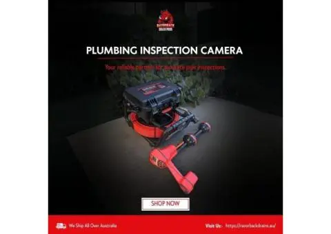 Plumbing Inspection Camera – Durable, HD Systems Built for Australian Plumbers