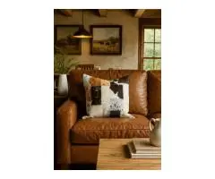 Premium Cowhide Cushions from Melbourne Leather Co.