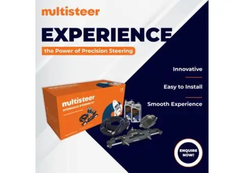 Hydraulic Boat Steering Kit | OH-200-T8 | Twin Outboard