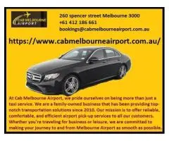 Best Taxi Service in Melbourne – 24/7 Cheap Airport Cab Booking