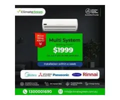 Special Price Drop on Multi System Air Conditioning