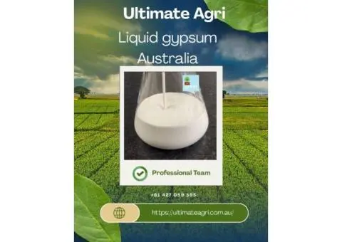 Liquid gypsum Australia