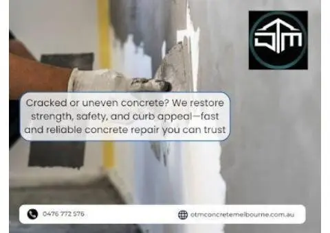 Stamped Concrete & Concrete Installation – OTM Concrete Melbourne