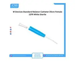 M Devices Standard Nelaton Catheter 20cm Female 12FR White Sterile - Joya Medical Supplies