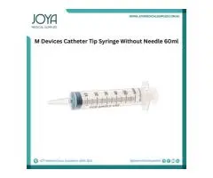 M Devices Catheter Tip Syringe Without Needle 60ml - Joya Medical Supplies