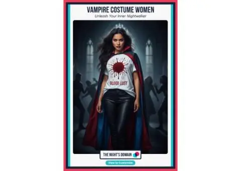 Vampire Costume Women — Classy Halloween Costumes & Vampire Outfit Ideas for Halloween Female