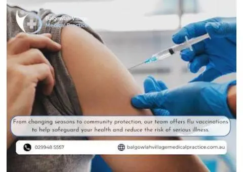 Flu Vaccinations at Balgowlah Village Medical Practice