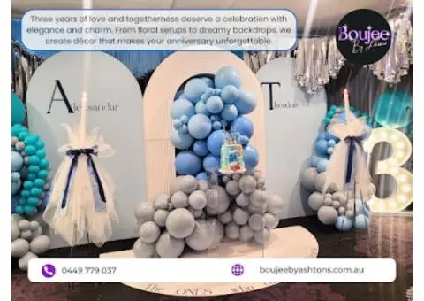 Boujee By Ashtons – Prop Hire Melbourne