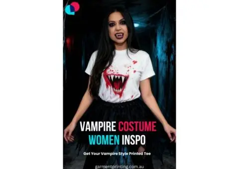 Halloween Vampire Costume Women — Classy Costumes, Vampire Clothes inspo, Printed T Shirts Ideas