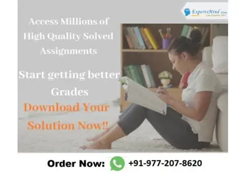 Avail effective online Mobile Application Development assignment help at Expertsmind - 1/12