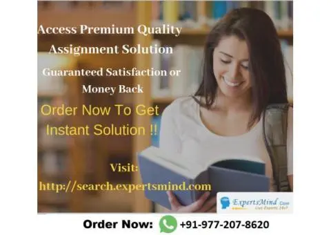 Avail effective online Mobile Application Development assignment help at Expertsmind - 10/12