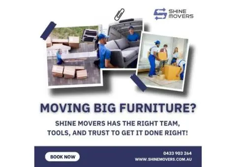 Shine Movers – Best Long Distance Furniture Movers in Adelaide