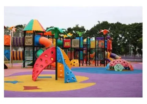 Rubber Playground Surface