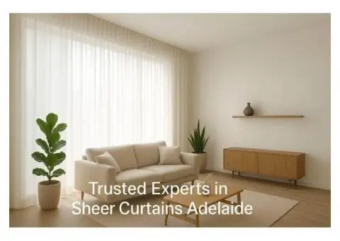 Trusted Experts in Sheer Curtains Adelaide