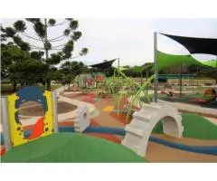 Wet Pour Rubber Surfacing