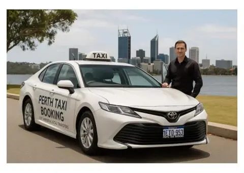 Perth Taxi Booking – 24/7 Airport & Local Transfers Taxi Services - 1/3