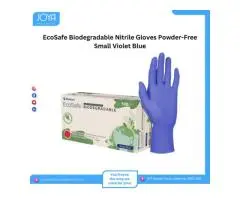 EcoSafe Biodegradable Nitrile Gloves Powder-Free Small Violet Blue - Joya Medical Supplies