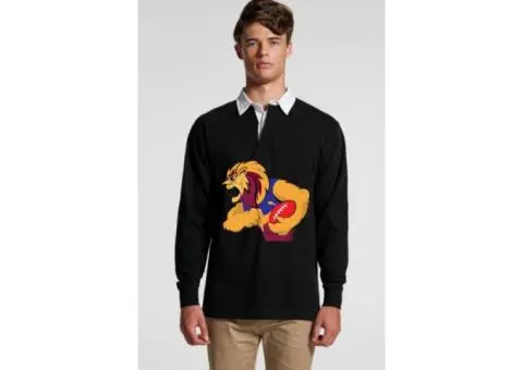 Brisbane Lions Polo Jersey — Match-Ready Polo Shirt Outfit & Print on Garments