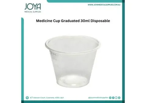 Medicine Cup Graduated 30ml Disposable - Joya Medical Supplies