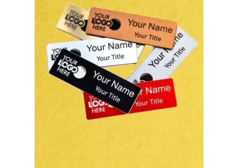 Affordable Personalised Name Badges – Ready to Ship