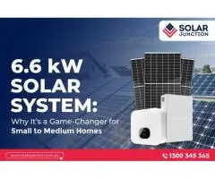 6.6 kW Solar system Ideal Choice for Australian Families