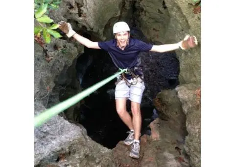 Zipline Cave Thrill  Explore Hidden Underground Worlds at High Speed!