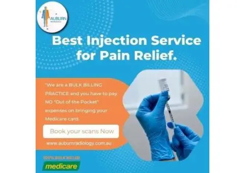 Find Relief with the Best Injection Services at Auburn Radiology! (02) 8315 8292