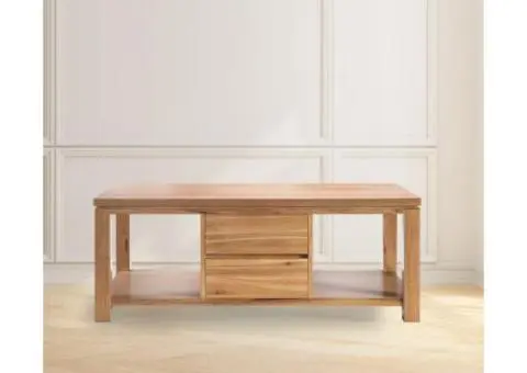 Arden Coffee Table Middle 2 Drawers