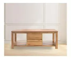Arden Coffee Table Middle 2 Drawers