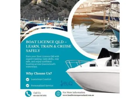 Complete Your Boat Licence Qld Course – Fast, Easy, and Fully Accredited