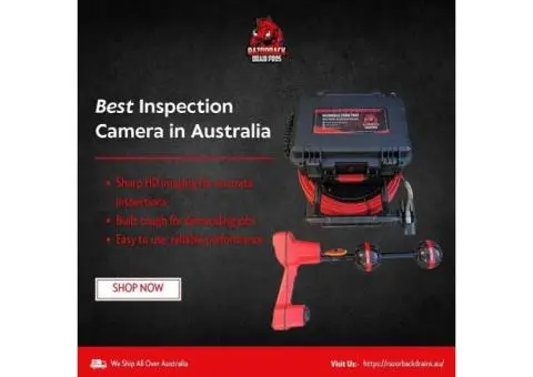 Drain Camera for Plumbers AU – Reliable, HD Inspection Systems Built for Aussie Conditions