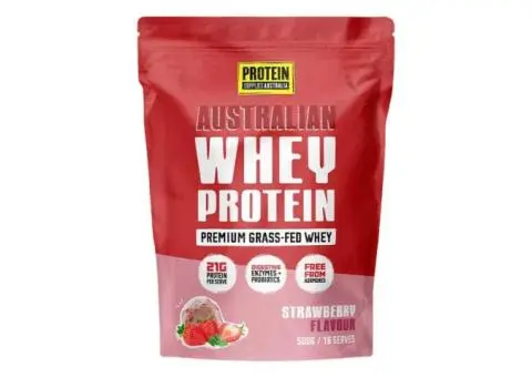 Make Your Shake Time the Best Part of the Day With This Perfect Strawberry Whey