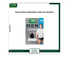 Depend Mens Washable Underwear Medium - Joya Medical Supplies