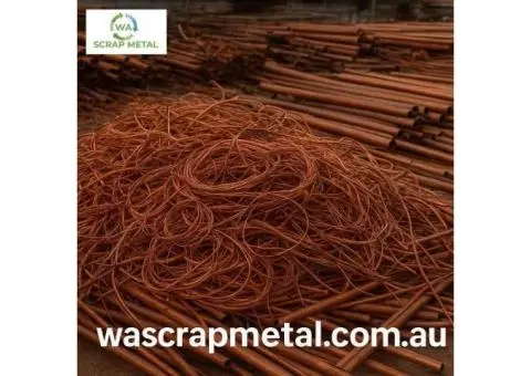Top Cash for Copper Scrap in Perth | WA Scrap Metal