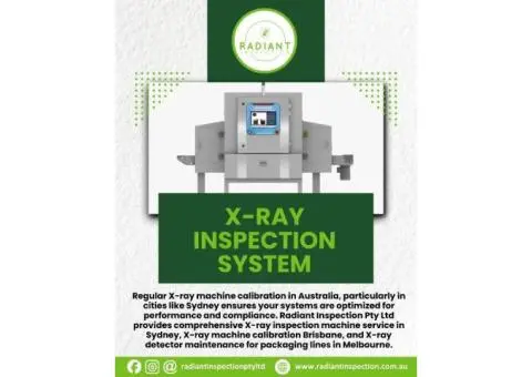 X-Ray Machine Calibration & Food Inspection Systems in Australia | Radiant Inspection