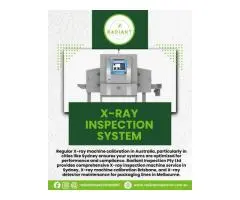 X-Ray Machine Calibration & Food Inspection Systems in Australia | Radiant Inspection
