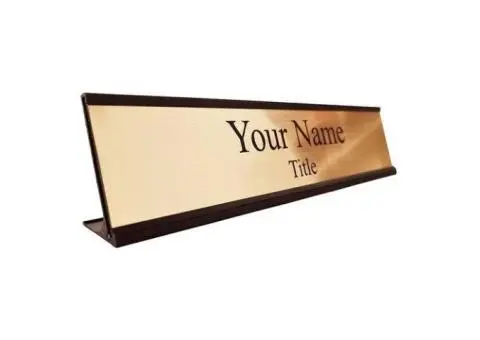 Printable Name Plates For Desk – Easy Personalization for Any Work Area