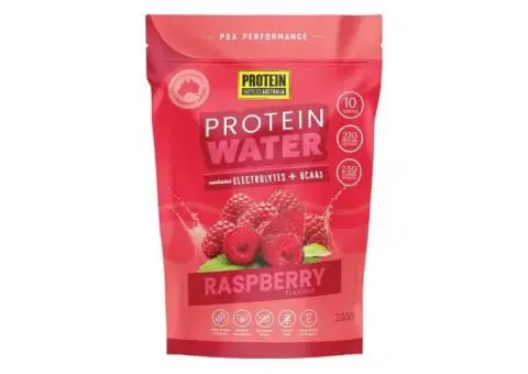 Refresh Recovery with Raspberry Protein Water WPI + BCAAs