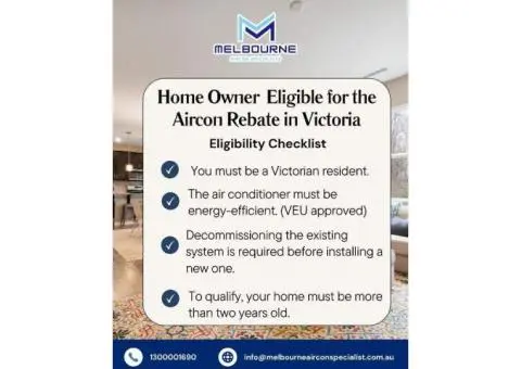 Victorian Homeowners! You Could Be Eligible for an Aircon Rebate