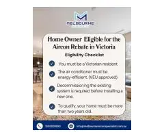 Victorian Homeowners! You Could Be Eligible for an Aircon Rebate