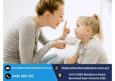 Professional Speech Therapy Services in Melbourne by the Experts