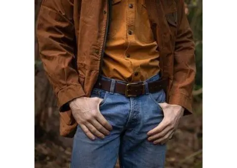Rugged Australian Made Leather Belts for Everyday Wear